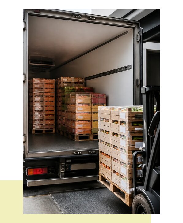 Перевозка сельхозпродукции на паллетах с доставкой в Кандалакшу
